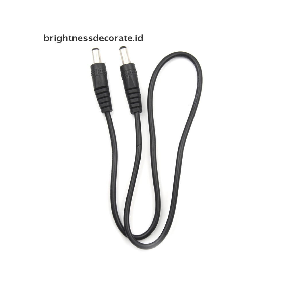 [birth] 5.5 x 2.1mm Male To 5.5 x 2.1mm Male DC Power Plug CCTV Adapter Connector Cable [ID]