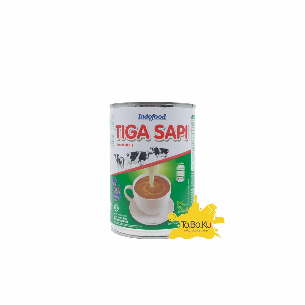 

Tiga Sapi SKM kemasan 500gr