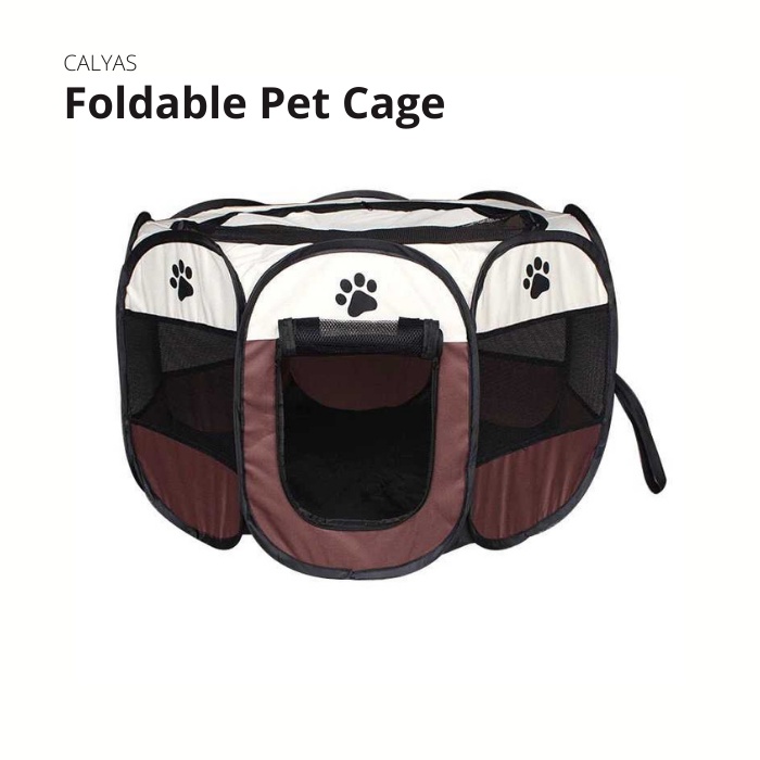 Kandang Lipat Hewan Peliharaan Anjing Kucing Foldable pet Cage