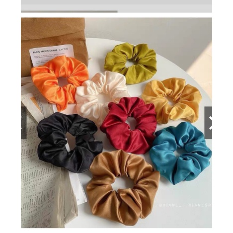 Scrunchie Kuncir Ikat Rambut Hijab Iner Hijab Cemol Cepol