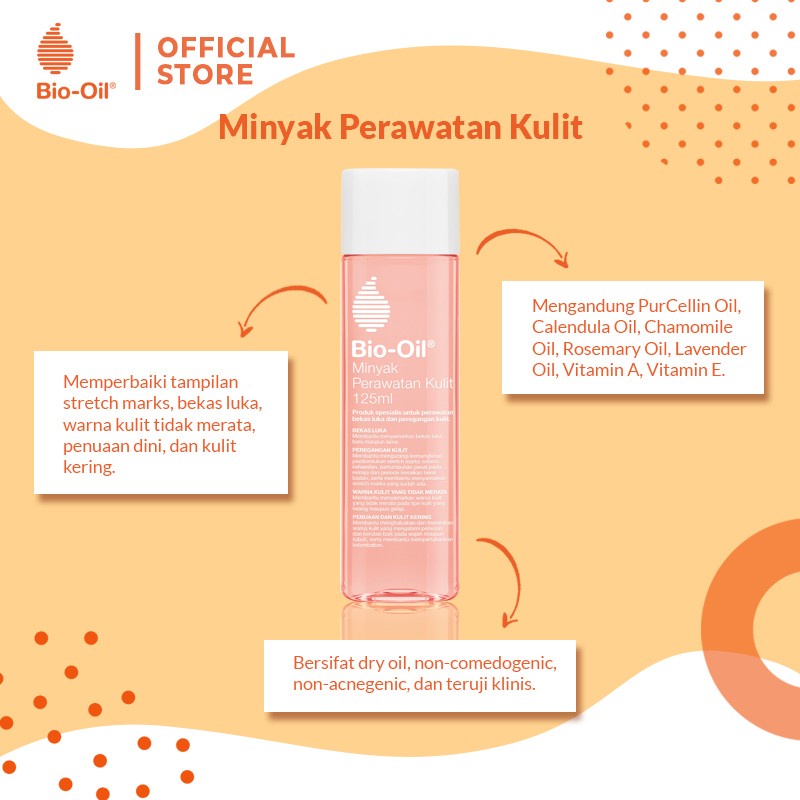 Bio Oil Minyak Perawatan Kulit 125ml