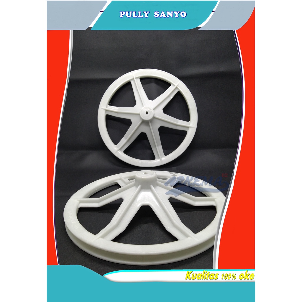 PULLY GEAR BOX MESIN CUCI SANYO 2 TABUNG | GIRBOX PULI / PULY / PULLY  PULLI / PULEY / PULLEY GERBOX