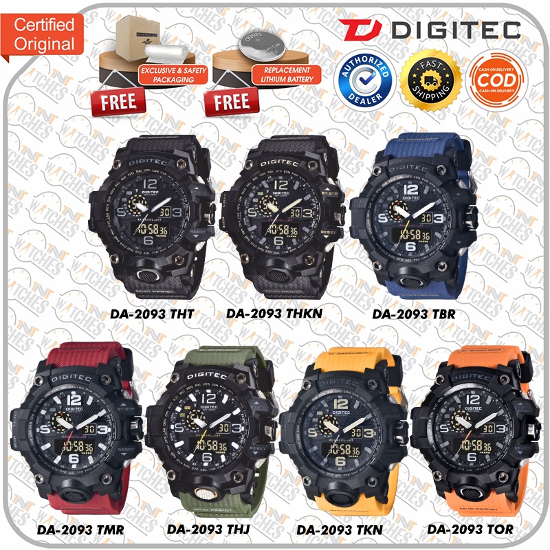 Jam Tangan DIGITEC DA-2093 / DG 2093 / DG2093 DG Watch ORIGINAL