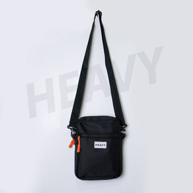 Heavy Nykew Black Slingbag Casual | Bodybags Heavy | Cross body bag