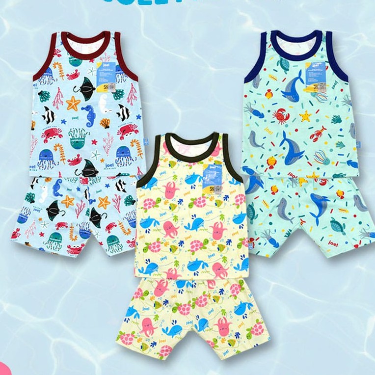 Setelan Singlet Baju Anak Unisex (SNI)