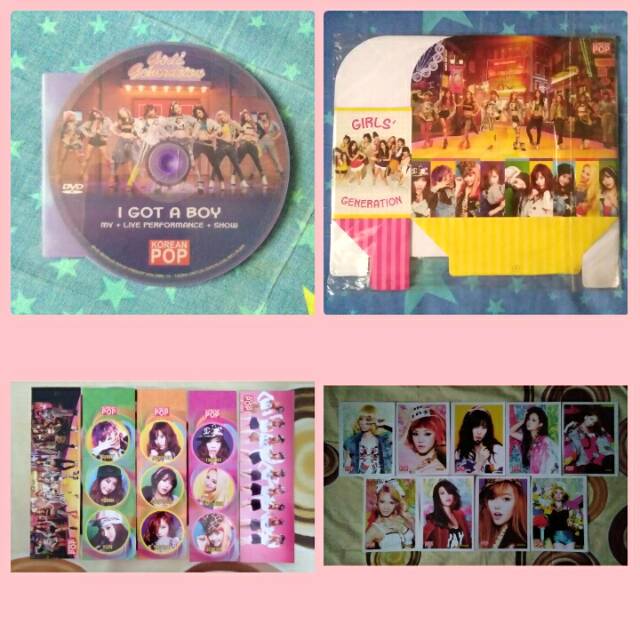 Paket Korean Pop Edisi SNSD "I GOT A BOY"