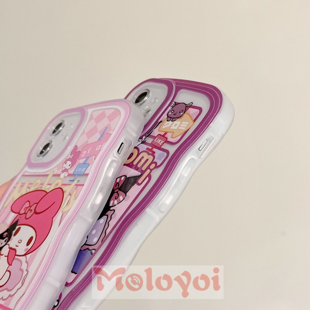 Soft Case Motif Kartun Melody Untuk IPhone XR 6 6s 7 8 14 Plus 11 14 12 13 Pro MAX X XS MAX SE 2020