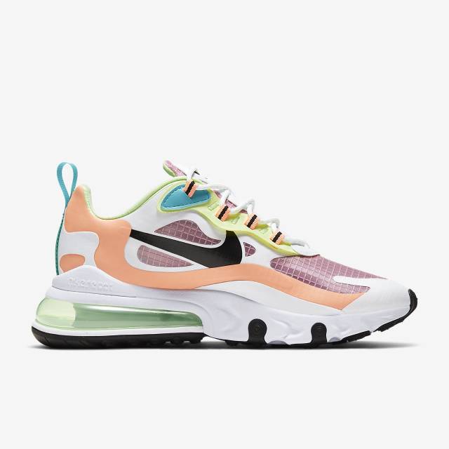 air max 270 light pink and white