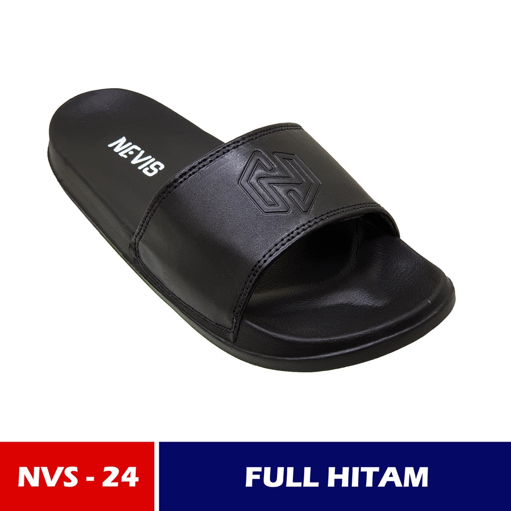 Sendal Selop Casual Santai Nevis NVS 24 Sandal Slide Slop Slip On Pria Wanita ORIGINAL