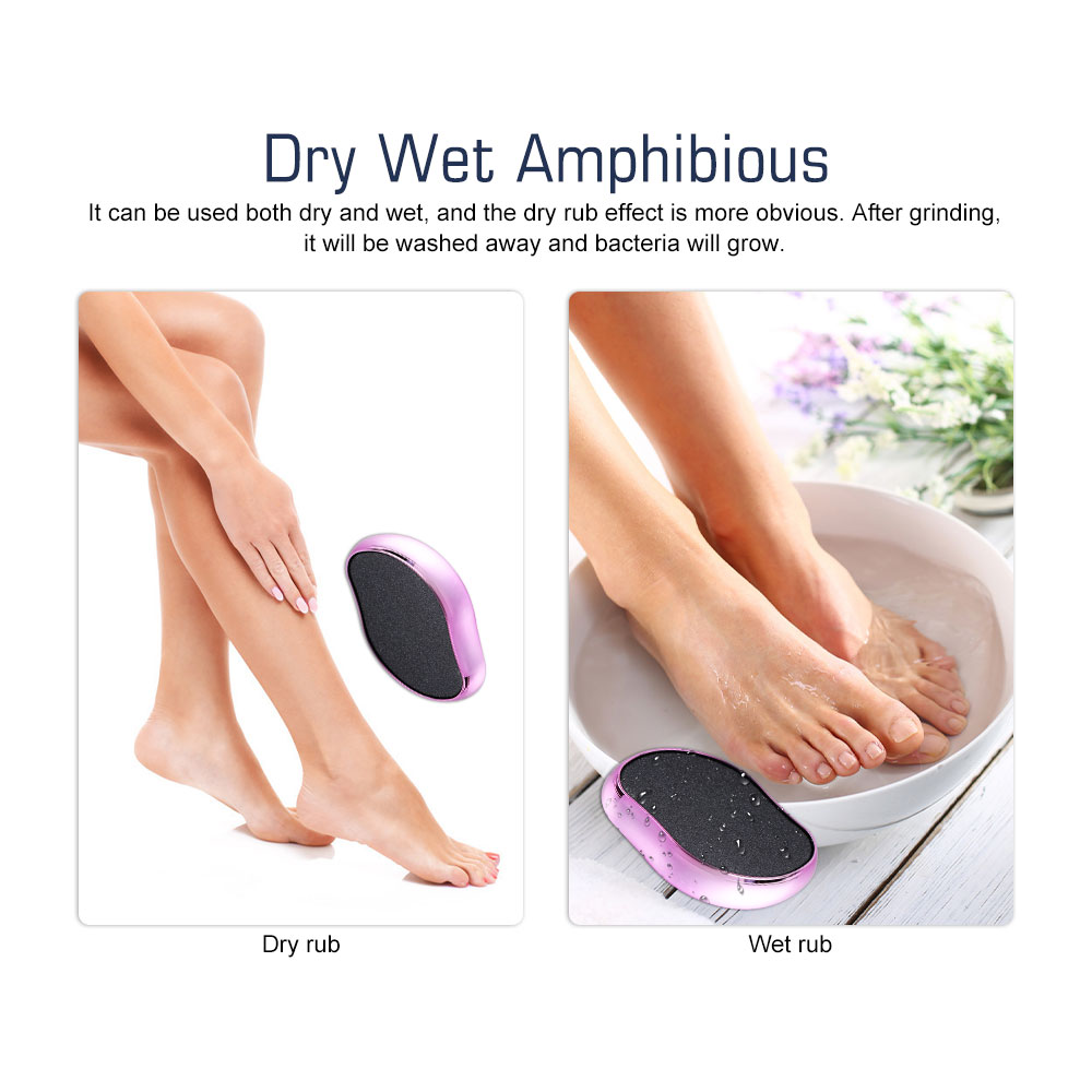 SaLorie Foot Pumice Sponge Stone Pedicure Foot Pumice Stone Pedicure Tools for Foot Callus Exfoliate Hard Skin Remove Pedicure Scrubber P00194