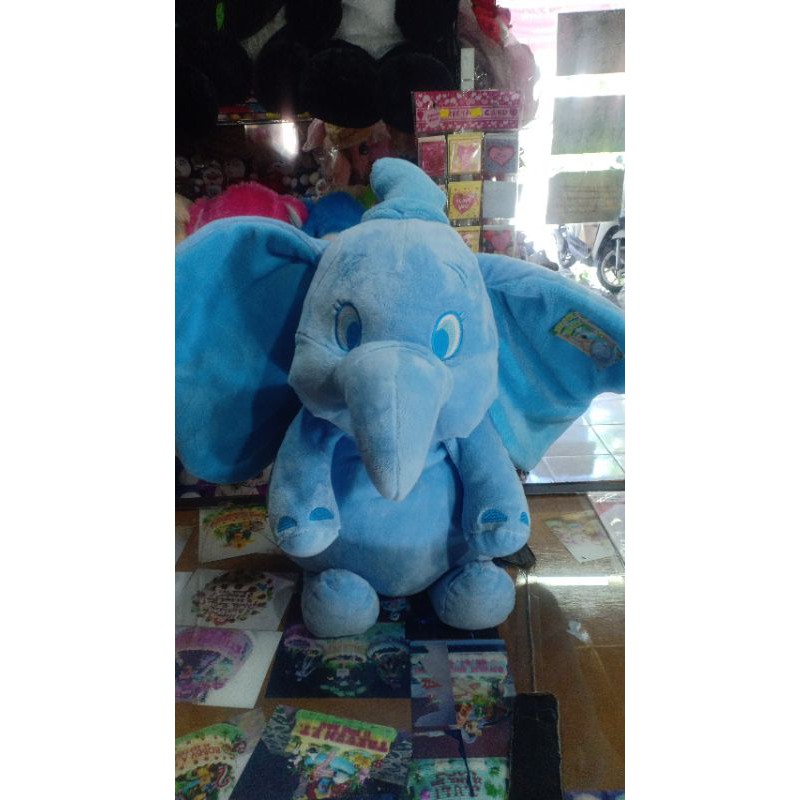 Boneka Gajah Dumbo Biru XL