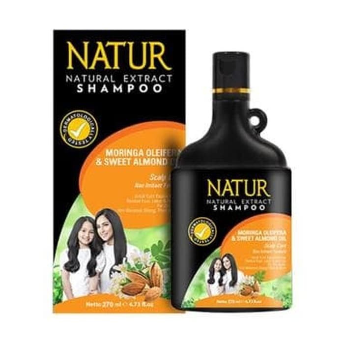 

NATUR Shampoo Moringa Oleifera & Sweet Almond Oil 270ml