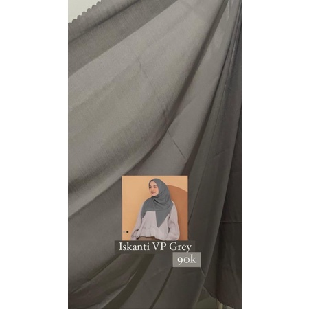 Iskanti VC Grey Hijab Preloved
