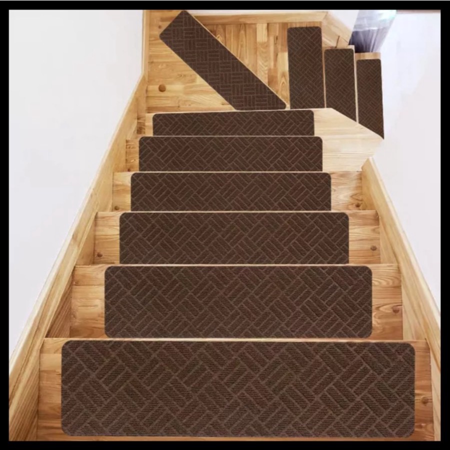 NA - Keset Tangga Anti Selip Dekorasi Alas Tangga Stair Tread Mats KT-2