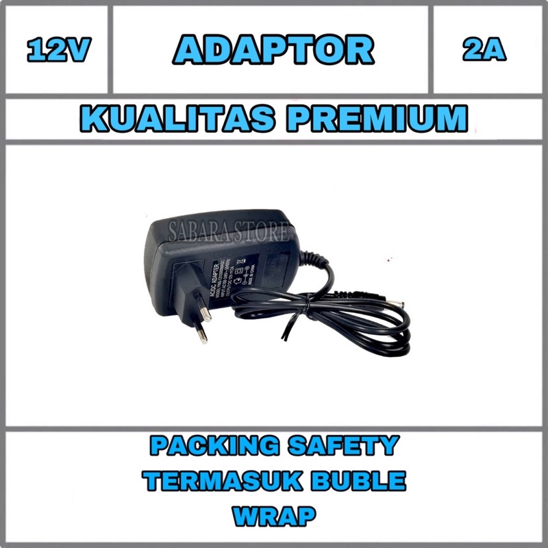 adaptor 12v 12A switching ada lampu led kualitas premium 12 V 2A murah TERLARIS untuk kamera cctv dvr modem router decorder alat listrik mainan murah