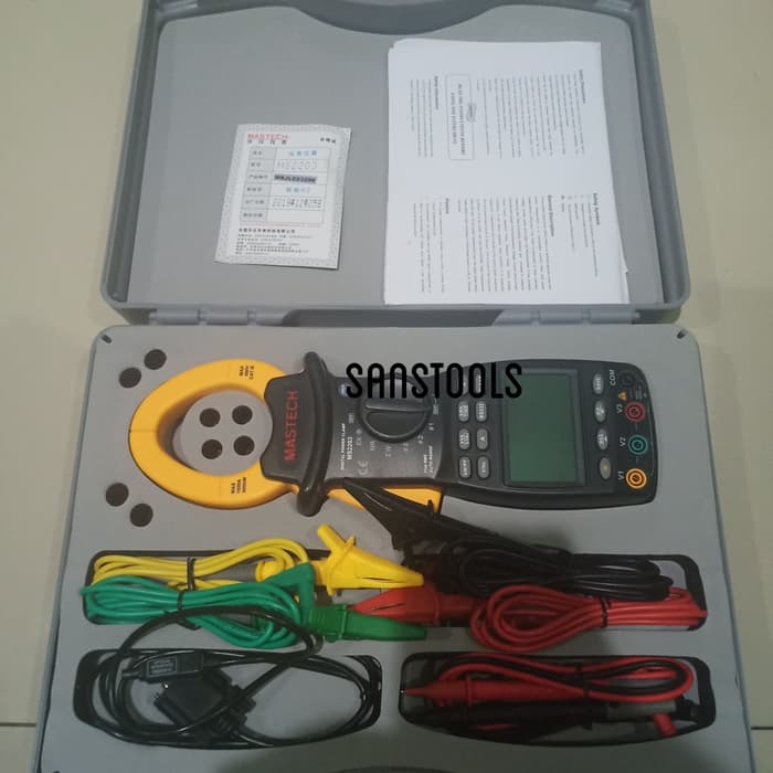 Mastech MS2203 3 three phase power clamp meter tang ampere MS-2203 Ori