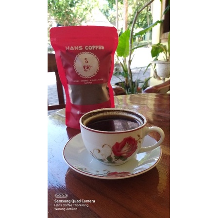 

Kopi murni tubruk HANS (robusta lawu)