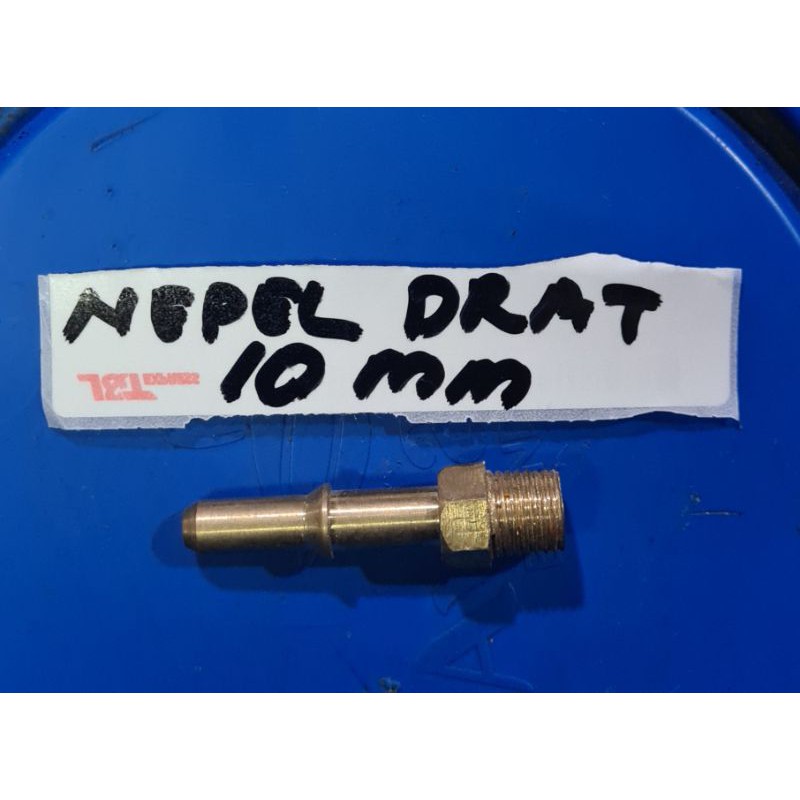 NEPEL DRAT KUNINGAN ASLI 1/4 x 9 10 11 12 MM 9MM 10MM 11MM 12MM INJEKTOR INJEKSI ALAT CEK FUEL PUMP 