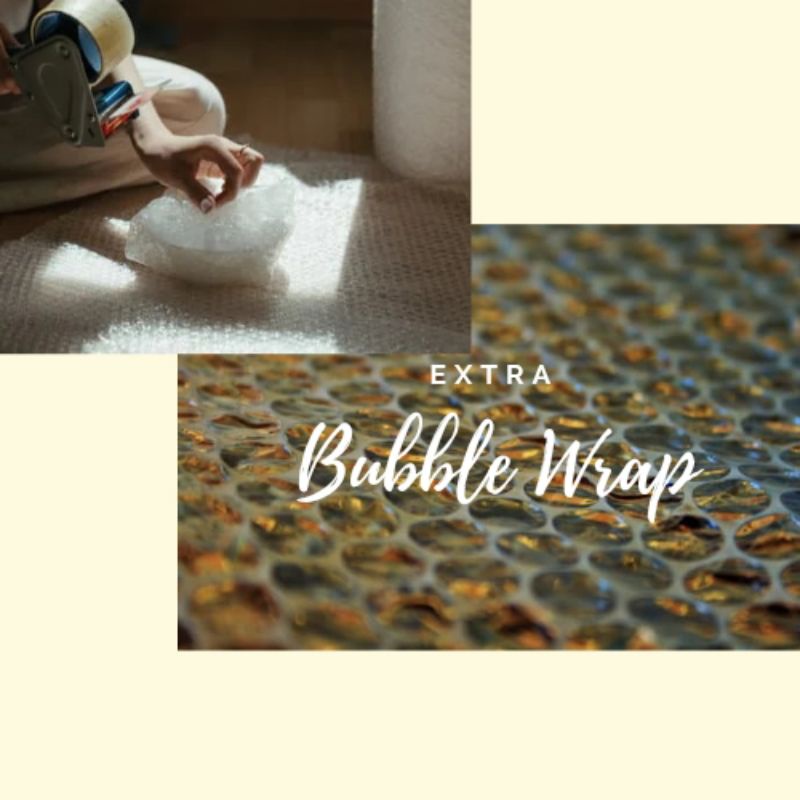 

EXTRA PERLINDUNGAN - BUBBLE WRAP TAMBAHAN