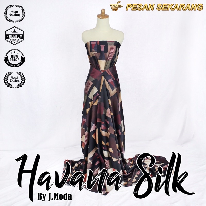 [NEW ARRIVAL] HAVANA SILK PRINTED By J.Moda  SILKY ORIGINAL PREMIUM QUALITY PRINTING MOTIF