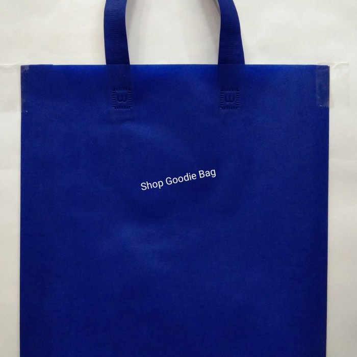

NEW Tas Spunbond Handle uk 38x45x8 / Goodie Bag / Tas Kain Polos