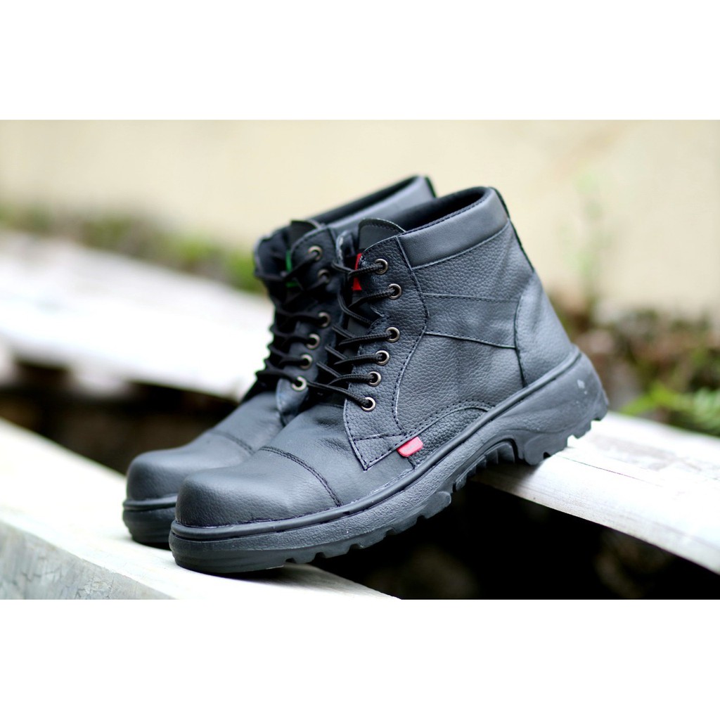 PROMO! SEPATU BOOTS PRIA KULIT ASLI I BOOT PHAN L BUT HIKING L BUTS SEKOLAH BOT PROYEK I BUT'S KERJA