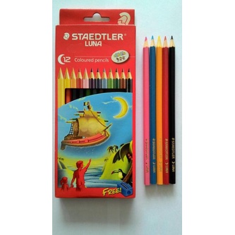 

Pensil Warna Murah Luna Clasic 12 warna panjang