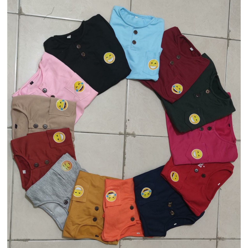 SETELAN KIANO ANAK CEWE/COWO FREE BORDIR NAMA