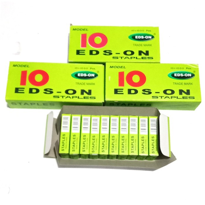 

Isi Steples Kecil No. 10 EDS-ON Termurah 1 box isi 10pcs