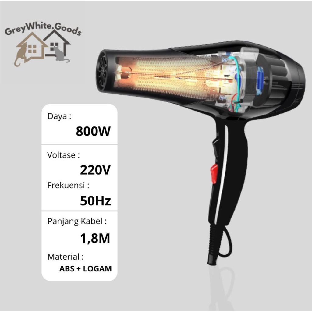 GW Hairdryer ION+ 4 Mode High quality