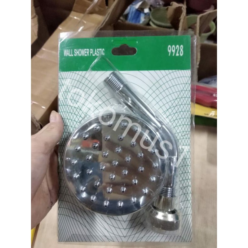 SHOWER TEMBOK PLASTIK MANDI / WALL SHOWER TANAM TEMBOK BULAT KOTAK BAGUS