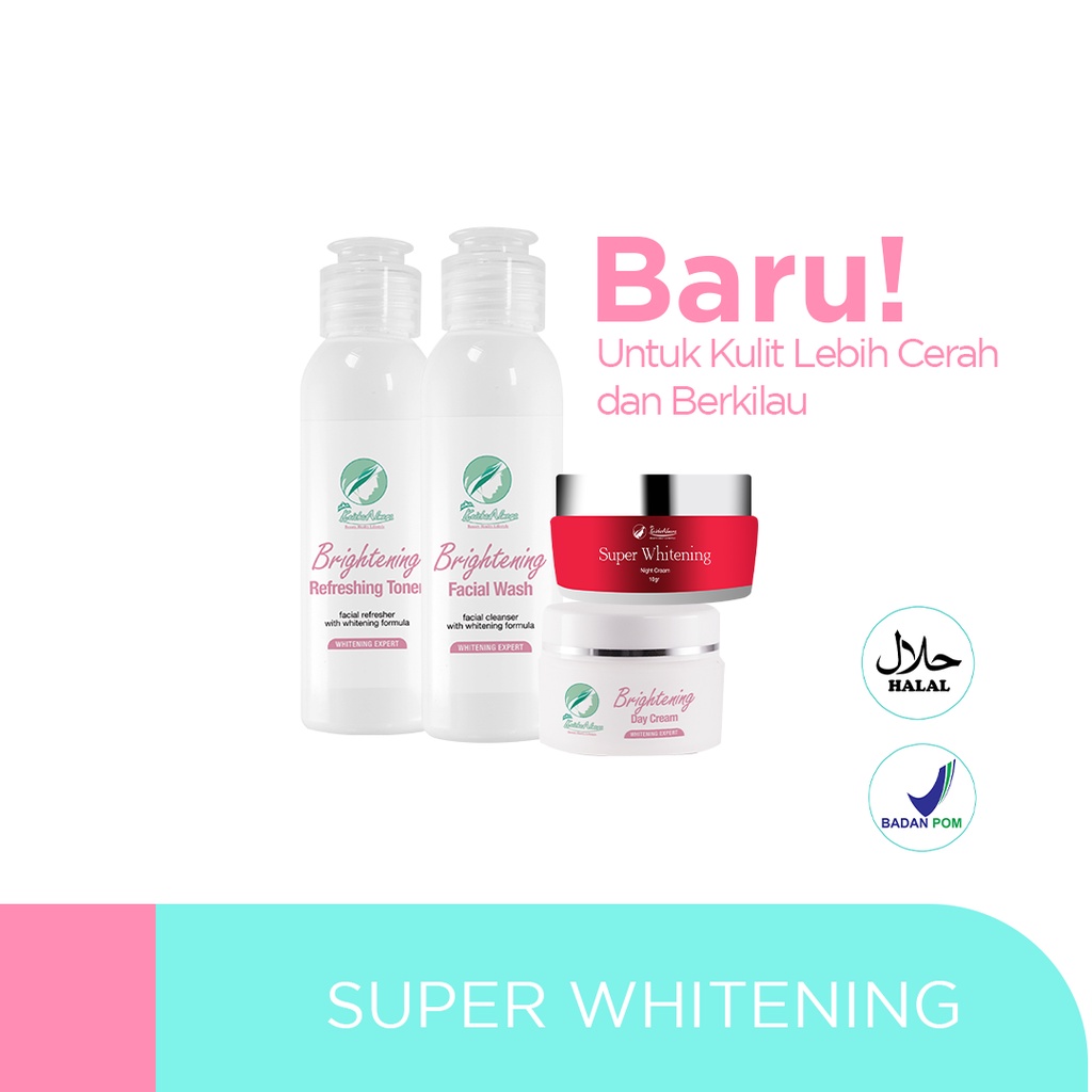 [BARU READY STOCK] Keisha Almera Skincare Paket Super Whitening Untuk Kulit Lebih Cerah dan Glowing 