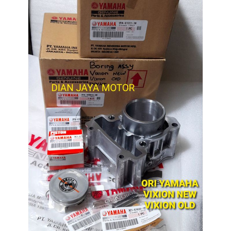Boring Original Yamaha Genuine Parts Kode Part 1PA Vixion Old Blok Seher Paket Yamaha Vixion New