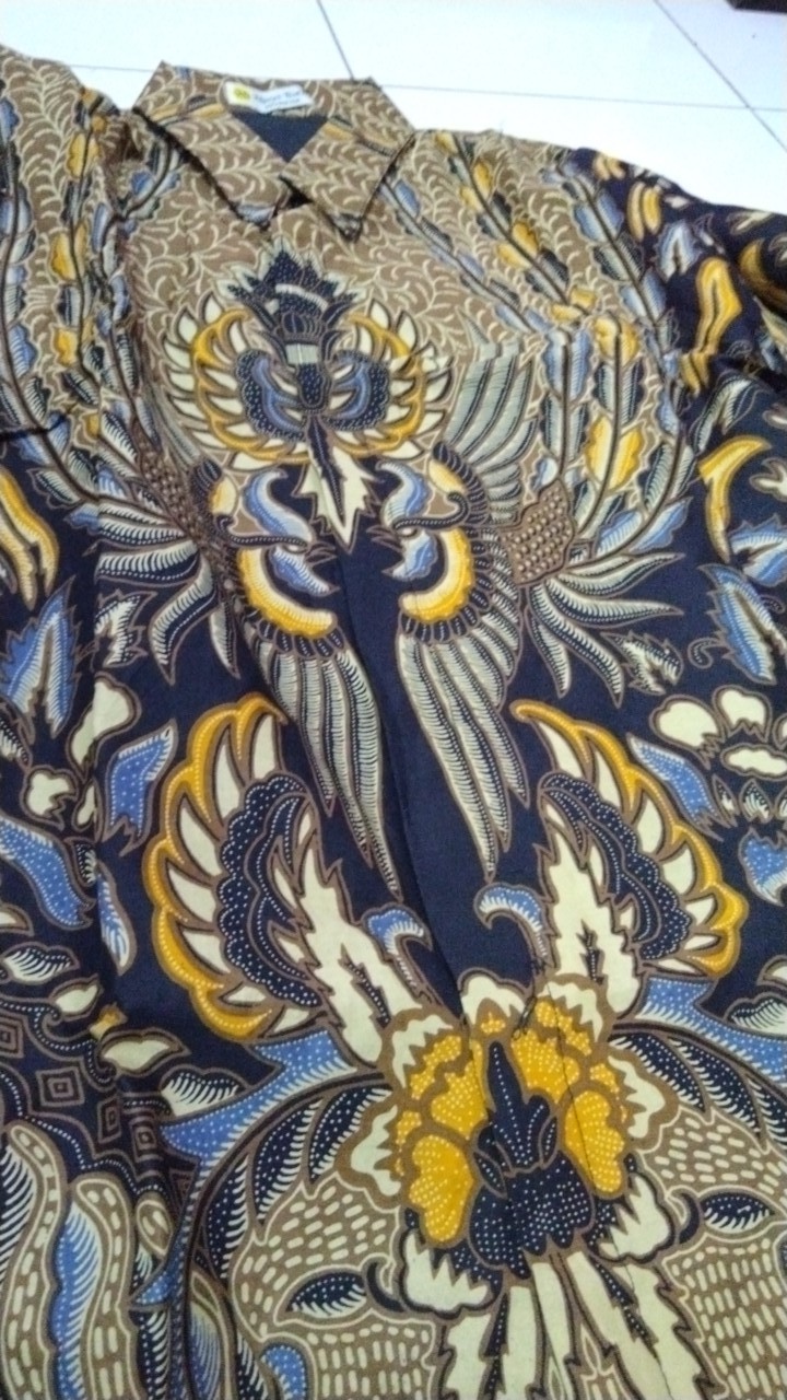 Batik Jayanegara Full Furing Lengan Panjang Katun Halus Sragenan Ori Solo