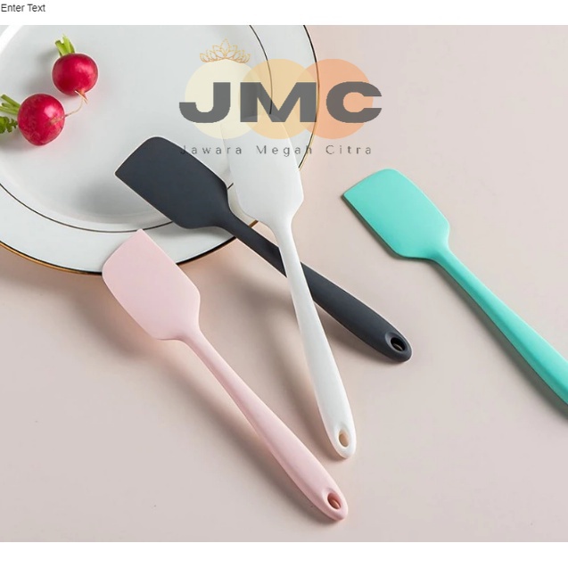 JMC Cooking Utensil Spatula Silikon Adon Aduk Tahan Panas Premium Pengaduk