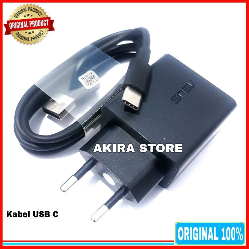 Charger Asus Zenfone 3 Zoom S 5 5Z Original 100% USB Type C 2A