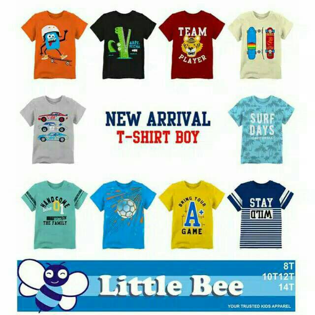 70rb 2 Oshkosh boy junior kaos  anak  laki cowok 10 12 14 16 