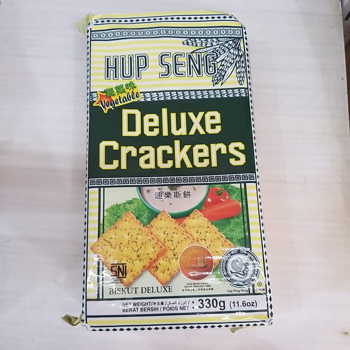 

HUP SENG DELUXE CRACKERS VEGETABLE CAP PING PONG