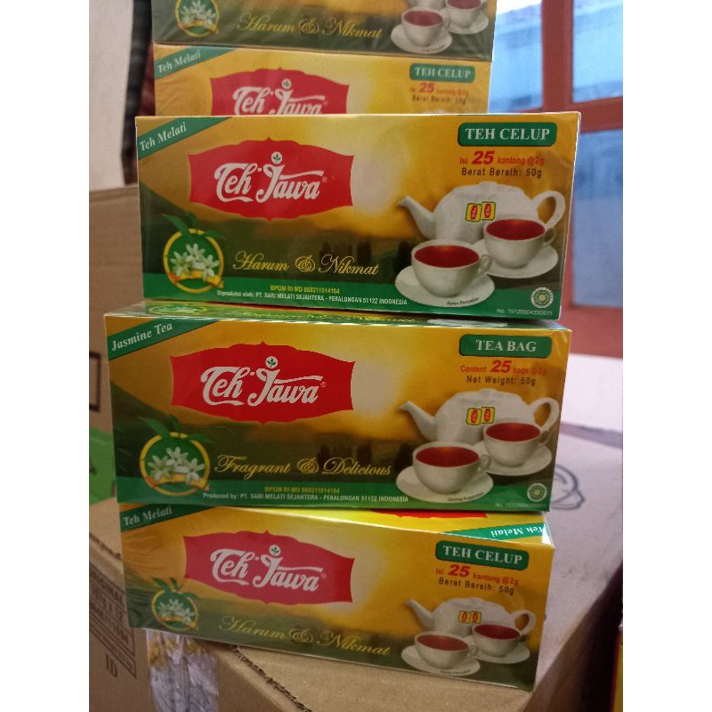 

Teh jawa celup jasmine tea 50 gr