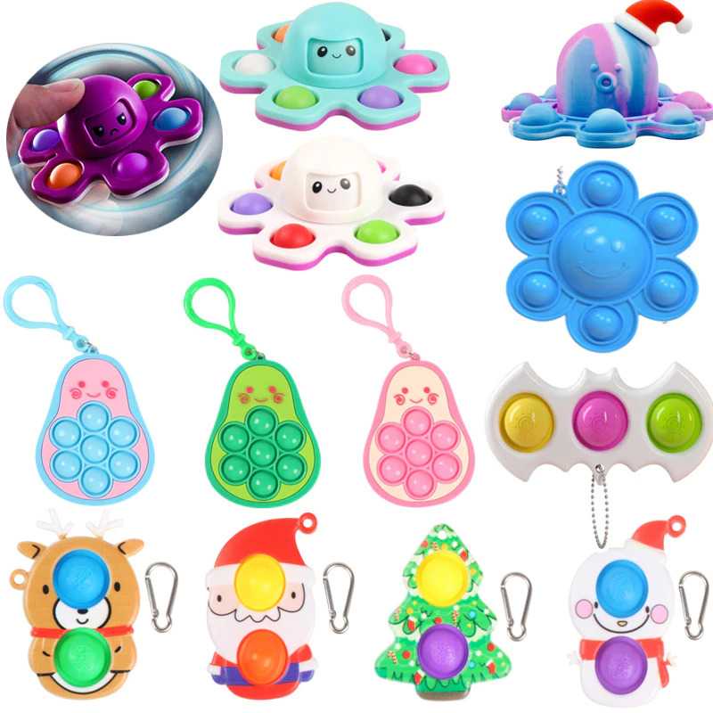 Mainan POP IT Cumi Anak Push Bubble Sensory Children Toy N437