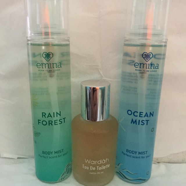 Take All Preloved Wardah EDT Flame Emina Body Mist