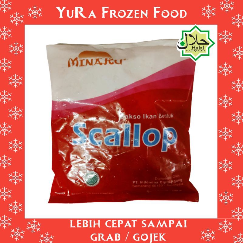

Bakso Ikan Scallop MINAKU 500 gr