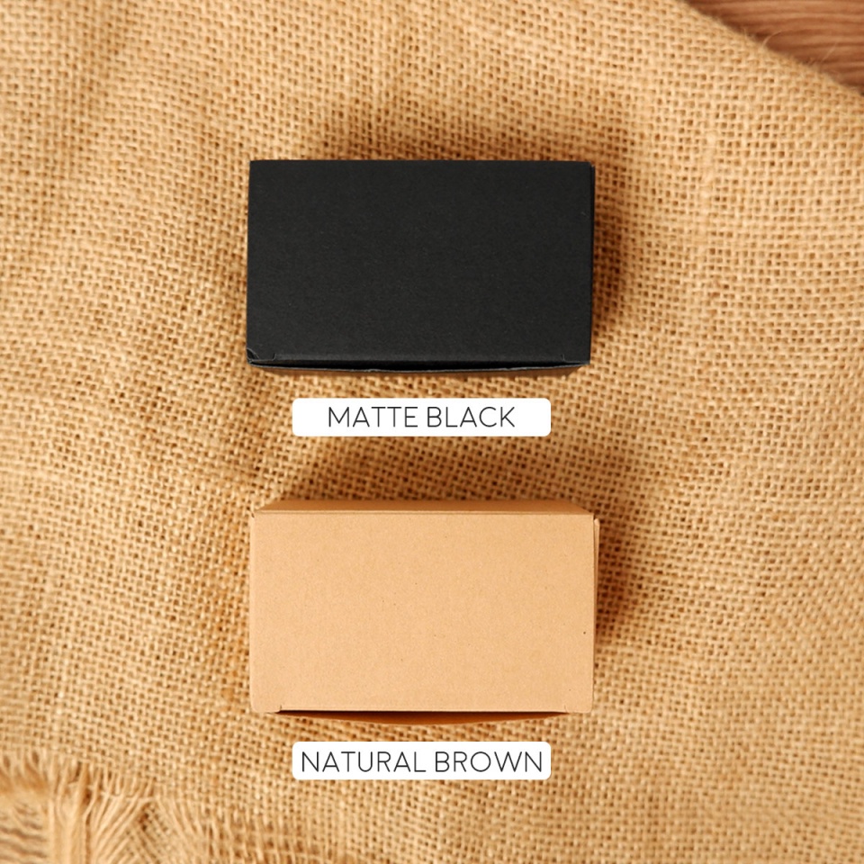 Blank Kraft Paper Card Set - Kartu Ucapan Kraft Isi 100 lembar