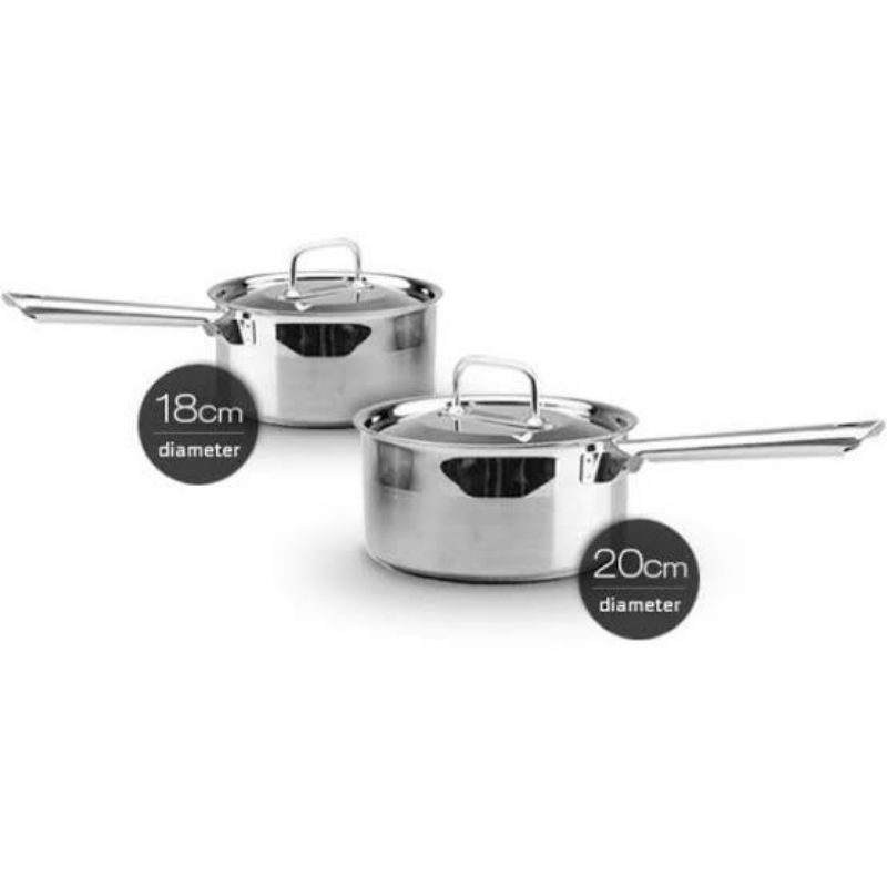 Panci Susu 20cm Oxone Sauce Pan Horeca OX-171P20