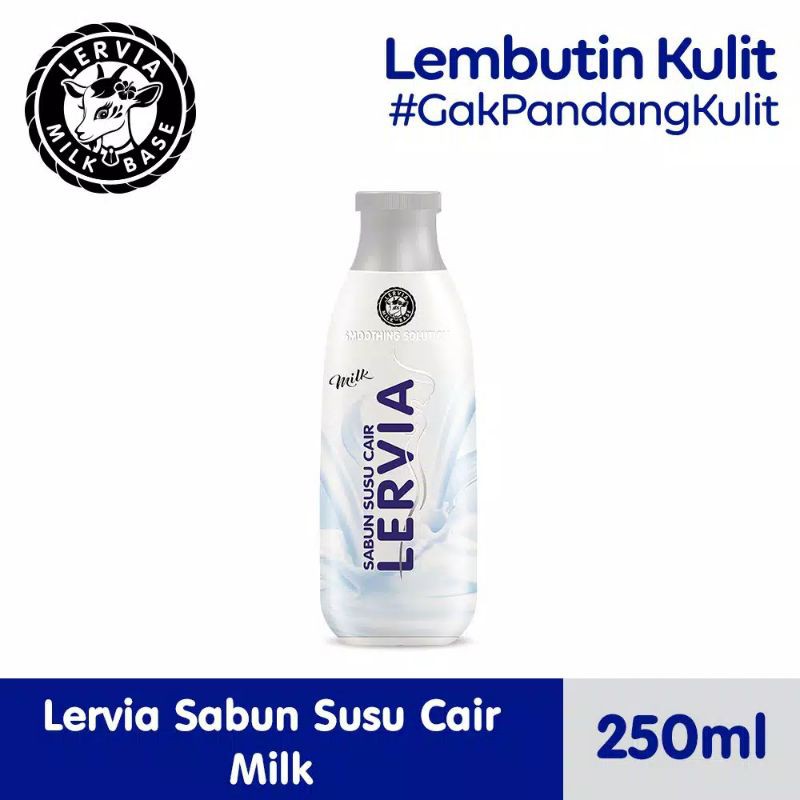 Lervia sabun susu cair 250 ml