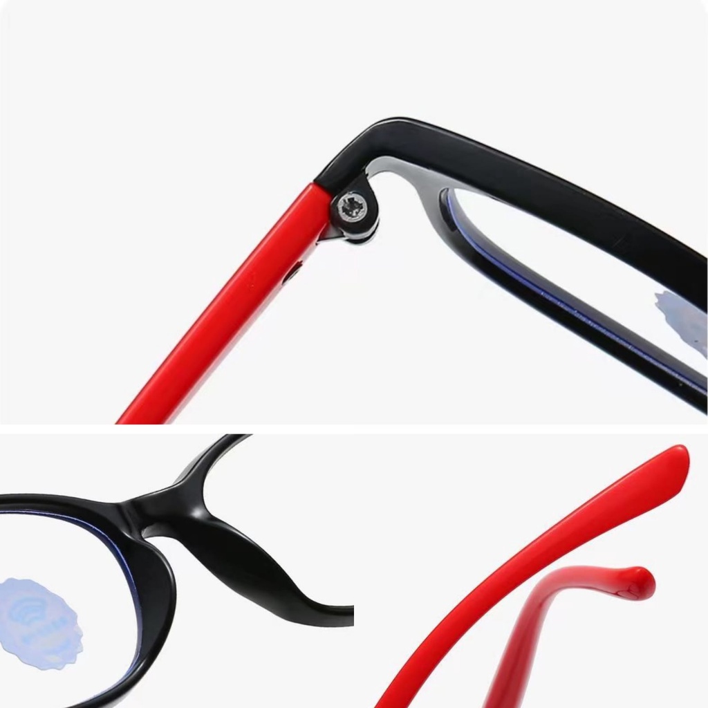 (Rowling)Kacamata Anak NewTrend/Fashion Anak Unisex Terbaru anti radiasi  Blue Light High Quality Import-3
