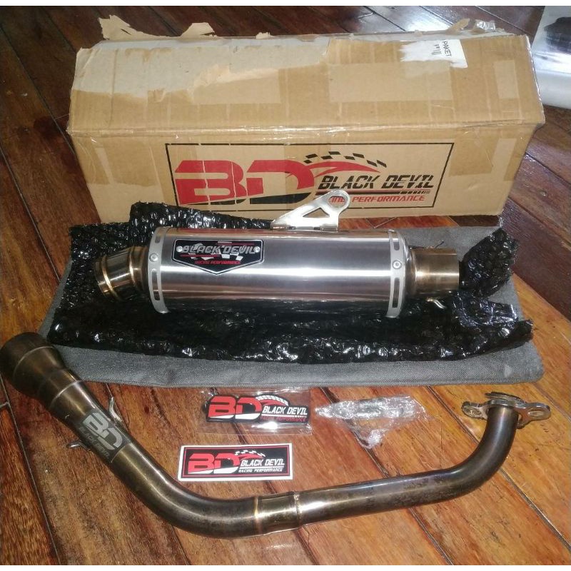 Knalpot Black Devil Aerox 155