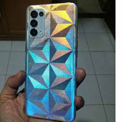 garskin hp + garskin camera DIAMOND 3D transparan all type all merek hp anti gores belakang hp