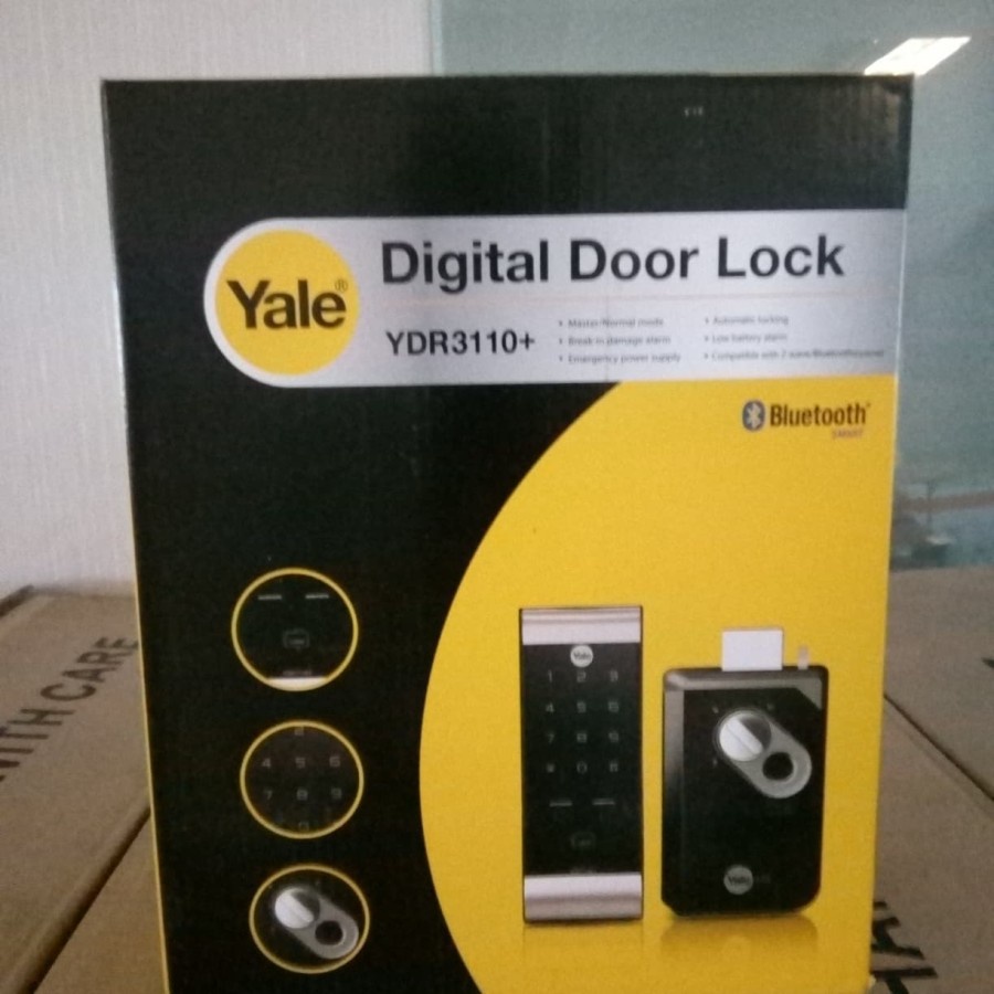 Pengaman Furniture | Kunci / Kunci Pintu Digital YALE YDR 3110 / Digital Door Lock YDR 3110
