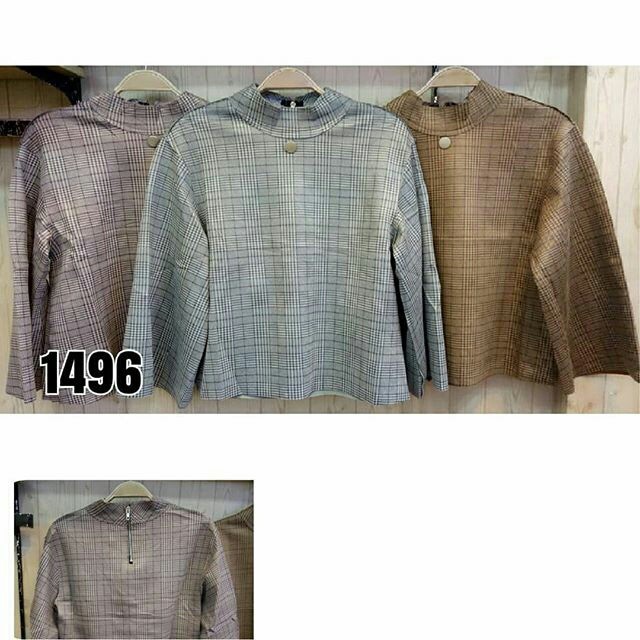 HOT SALE 1496 flude blouse ld 98-110
